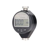aqxreight Testeur de dureté Numérique Duromètre Portable pour Caoutchouc, Plastique, Cuir, Cire, Graisse Composée, Large Plage de Mesure, écran LCD, Construction en Acier allié, Boîte de Rangement