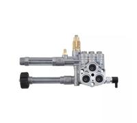 aqxreight Tête de Pompe en Acier Inoxydable, Remplacement Durable et Résistant à la Rouille pour Pompes SRMW, avec de Montage et Injecteur de Détergent pour RMW2G20 2.2G24 2G23B RMW2G24
