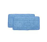 aqxreight Têtes de Vadrouille en Microfibre, Paquet de 6 Recharges de Vadrouille Réutilisables Lavables avec Ruban de Fixation Rapide, pour le Nettoyage des Sols 11,8x5,9 Pouces (BLUE)