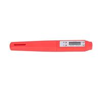 aqxreight Thermomètre Alimentaire Numérique Style Stylo d'étalonnage Automatique Thermomètre de Poche électronique de Haute Précision Jaune Faisant un Correct, une Sonde Ajuste la Fonction (rouge)