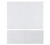 aqxreight Tissu de Siège de Remplacement en Toile pour Chaise de Réalisateur, Housse de Chaise Lavable de pour Chaises de Réalisateur avec Bâtons en Bois, Bleu coloré Noir