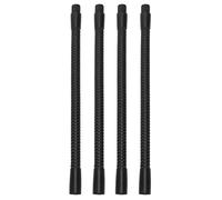 aqxreight Tuyau de Lampe à Col de Cygne 10 Mm, Tuyau Flexible en Aluminium pour Lampe de Bureau, de Remplacement à 360 ° pour Lampes de Table, Raccords d'éclairage DIY, 4 Pièces 30 Cm (20cm)