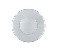 AQXYWUIO Couvercle mural décoratif for tuyau de climatisation, couvercle décoratif for trou de climatisation, accessoires de robinetterie (Color : Silver-Round)