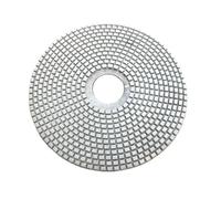 Aqxyxsw Tampon de polissage humide de 10 pouces 250 mm Type de tampon de polissage diamant flexible for le meulage du disque de ponçage de pierre de marbre de granit lingli(400)