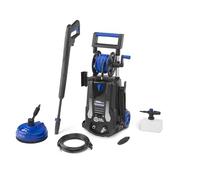 AR Blue Clean Nettoyeur Haute Pression e-2000 HRD avec sonde de Débouchage pour Canalisations et Patio Cleaner (2000 W, 150 bar, 440 l/h)