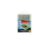 24 Piles Alcalines AAA / LR03 Maxell Alkaline