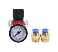 AR2000 G1 / 4 réducteur de pression avec manomètre raccord pneumatique Mini secours d'air commande Pièces,Utilitaire universel(AR2000(1I4) xPC4 02)