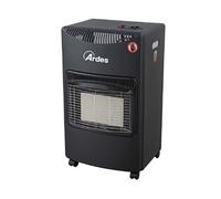 AR382 Boxer Poêle à gaz GPL à infrarouge 3 puissances avec allumage piezo électrique Vano Porte Bouteille Dispositif de sécurité et contrôle flamme