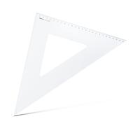 AR4526 aristo équerre 45° en plexiglas ®, 368 mm (transparent)