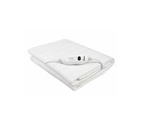 AR4U80A couverture et coussin chauffant Alaise électrique 60 W Blanc Polyester