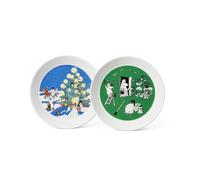 Arabia Moomin Assiettes à collectionner 7/10 Dessin et Noël dans une boîte originale