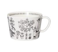 Arabia Tasse Emilia 40 cl Noir-blanc