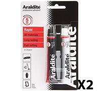 Araldite Lot de 2 tubes d'époxy rapide 15 ml