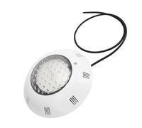 Aramox AC12V LED Lumières de Piscine ABS Lumières de Piscine sous-Marines IP68 Lumière Submersible Murale avec Perles LED Lumineuses pour Spa Étang Fontaine Paysage (Blanc Chaud 9W)