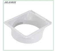 ARAMOX Adaptateur de tuyau d'échappement pour climatiseur universel - ABS - Carré à rond COLLECTEUR D'ECHAPPEMENT