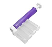 Aramox Aérographe à Gâteau, Ensemble de Pulvérisateur de Poudre d'Aérographe de Cuisson en Plastique PP, époussetage Manuel sans Eau, Contrôle Uniforme de la Poudre, Outil de 38,3 Cm pour la (PURPLE)