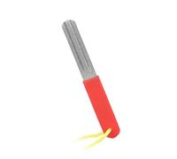 Aramox Affûteur d'Hameçon de Pêche, Lime à Hameçon Portable Double Face 400 800, Mini Pierre à Aiguiser avec Corde Anti-perte, Outil de Meulage de 102 Mm pour le Polissage des Hameçons des Pêcheurs