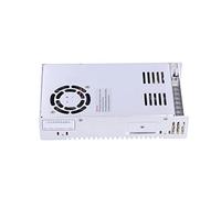 Aramox Alimentation CC Alimentation à Découpage en Alliage d'aluminium 400W 115 à 230VAC Protection de Couvercle de Dissipation Thermique Creuse pour Caméra d'automatisation Industrielle à (S-400-5)
