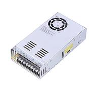Aramox Alimentation CC Alimentation à Découpage en Alliage d'aluminium 400W 115 à 230VAC Protection de Couvercle de Dissipation Thermique Creuse pour Caméra d'automatisation Industrielle à