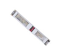 Aramox Alimentation LED, Pilote LED Ultra Fin 24 V 16,7 A 400 W, Boîtier en Alliage d'aluminium, Conception Mince de 0,9 Pouces, Trous de Dissipation Thermique, pour éclairage de Caisson Lumineux