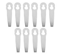 Aramox Aramoxhegic0a9py Lot de 10 lames de rechange en métal pour tondeuse à gazon Polycut 3 2, lames en acier inoxydable pour professionnels