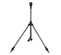 Aramox Arroseur sur Trépied, Arroseur Rotatif en Acier Inoxydable avec Pulvérisation à Hauteur Réglable de 30 à 360 Degrés, Tête d'irrigation à Brume Fine pour l'arrosage du Jardin, de la Pelouse