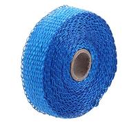 Aramox Bande d'isolation Thermique d'échappement en Fibre de Verre Rouge, 5 M X 2,7 Cm X 1,5 Mm, avec 4 Attaches de Câble en Acier Inoxydable, pour Collecteur de Tuyau 'échappement de Voiture,