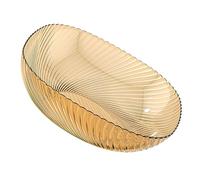 Aramox Bol à Fruits Bol de Pièce Maîtresse en Plastique Capacité Spacieuse de Service Décoratif Facile à Nettoyer pour Collations Bonbons Présentoir de Fruits sur Table Basse pour les Réunions de