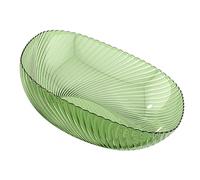 Aramox Bol à Fruits Bol de Pièce Maîtresse en Plastique Capacité Spacieuse de Service Décoratif Facile à Nettoyer pour Collations Bonbons Présentoir de Fruits sur Table Basse pour les Réunions de