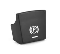 Aramox Bouton de commutateur de frein de stationnement pour Série 5 / Série 6 / X3 / X4 F10 F11 F18 F06 F12 F13 F25 F26 2009-2013, Bouton-poussoir Noir, ON-OFF