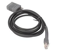 Aramox Câble Série RS232 pour Scanner de Code-Barres POS, 6,6 Pieds | Connecteur RJ45, configuration Plug-and-Play, cordon PVC de 2 m, compatible avec le symbole LS2208 LS4208
