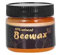 Aramox Cire d'abeille Polonaise pour Bois Naturel, Cire d'abeille 120 G avec Huile Minérale pour l'entretien des Meubles et des Sols, Nettoie la saleté, Restaure l'éclat, Aide à Réduire le (Une