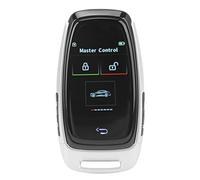 Aramox Clé LCD Intelligente avec Entrée sans luetooth 5.0, Écran 240x320, Batterie 800mAh, Alliage de Zinc, Argent, pour Voitures avec Démarrage à Bouton