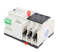 Aramox Commutateur de Transfert Automatique à Double Puissance 3P 100A AC400V, Commutateur de Transfert de Puissance de Type Rail, qualité PC avec Commutation de Source Rapide, Conception Compacte
