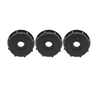 Aramox Connecteur de Fourre-Tout IBC, Lot de 3 Connecteurs de Tuyau à Filetage Grossier en ABS, Diamètre Intérieur de 60 Mm avec Joint intégré, Résistant aux Fuites, adapté aux Fourre-Tout IBC et