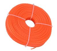 Aramox Cordon de en Nylon, Ligne de -Bordure Torsadée de 2,7 Mm, 100 M pour Tondeuses à Gazon Robustes, Haute Performance de, Résistance aux Dommages, Convient aux Tondeuses de Jardin Domestique