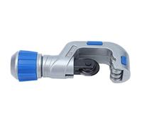 Aramox Coupe-Tuyau Coupe-tube Réglable Manuel en Acier Inoxydable et Alliage d'Aluminium Conception de Roulement à Rouleaux Lame Remplaçable pour Tuyau en Cuivre et Aluminium en PVC (4-32mm)
