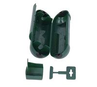 Aramox Couvercle de sécurité pour Rallonge Extérieure, Boîte de Connexion électrique ABS Résistante aux Intempéries pour AWG14 AWG16, Conception d'attache de Câble à Clip d'étanchéité, Protection