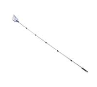 Aramox Cueilleur de Fruits, Perche Télescopique Ajustable de 2,4 M | Panier en Acier Inoxydable avec Coussin en Mousse, Dents de Protection de 5 Pouces pour Pommes Poires Mangues, Verrouillage