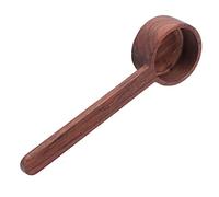 Aramox Cuillère à Mesurer en Bois Cuillère à Mesurer le café en Noyer Noir 45 X 95 Mm ou 48 X 165 Mm Finition Lisse pour la Cuisson de Cuisine de Farine de thé de café (longue poignée)