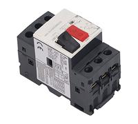 Aramox Disjoncteur de Moteur 3P Démarreur de Moteur Manuel AC 690 V 13 à 18 A Commande par Bouton 6 KV Support de Rail de Résistance aux Impulsions pour Divers Moteurs, Ateliers, Panneaux de