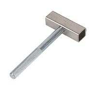 Aramox Dresseur de Meule Diamanté en T 45x100 mm - Outil de Dressage pour Meuleuse d'Établi, Tige Diamantée pour Affûtage et Nivelage des Meules