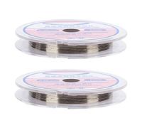 Aramox Fil de Coupe pour écran 100m, épaisseur 0,04-0,1mm (0.05mm100 | Ligne de séparation LCD en acier allié, coupe de verre haute dureté, bobine de réparation de téléphone, Portable 109,3 yards