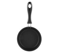 Aramox Frying Pan For Fried Eggs Peti Poele Induction Poêle à Frire Portable, Cuiseur à œufs Pochés, Outil de Cuisine Léger, Couleur Noire