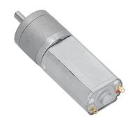 Aramox JGA20 180 DC 12 V Moteur à Engrenages électrique en Cuivre Carbone Micro Moteur à Engrenages DC Ultra Basse Vitesse Haute Torsion Entièrement fermé pour Serrures de Porte Intelligentes (120RPM)