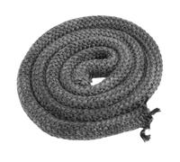 Aramox Joint de Poêle à Bois, Kit de Joint de Corde en Fibre de Verre avec Ruban Adhésif Plat, Corde de 7/8" X 78,7", Ruban de 5/8" X 1/8" pour l'entretien de la Porte du Poêle de Cheminée
