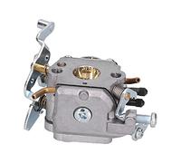 Aramox Kit de Carburateur Filtre à Air de Tronçonneuse en Aluminium 545040701 avec Ampoule pour ZAMA C1M W26 C1M W26C pour Les Utilisateurs de Réparation de Tronçonneuse P3314 P3416 P3816