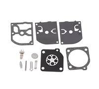 Aramox Kit de Diaphragme de Carburateur Joint de Carburateur en Métal et Papier pour Zama RB72 pour MS019 190T pour Réparation de Tronçonneuse Facile à Installer