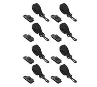 Aramox Kit de Fixation de Bobine de Couverture Solaire de Piscine 8 Pièces Sangles de Bobine de Couverture Solaire de Piscine en Nylon et PP 64,7 Pouces avec Pinces Installation Gratuite pour Piscines