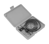 Aramox Kit de Scie Cloche en Acier allié pour le Travail du Bois, 64 Mm, 76 Mm, 89, 102, 127 avec Embout Central pour Couper du Bois, du Plastique, des Plaques de Plâtre, du Métal Fin